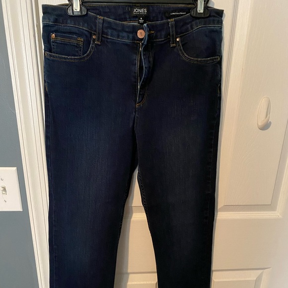 Lot of 2 pairs of jeans, Loft and Jones NY size 8 - Picture 1 of 4